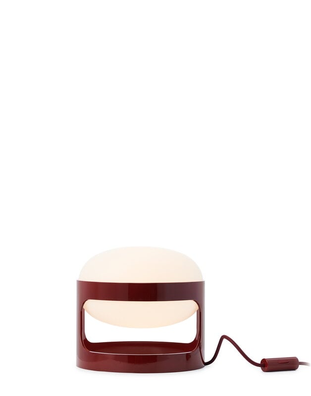 Kartell KD28 table lamp, burgundy, extra image