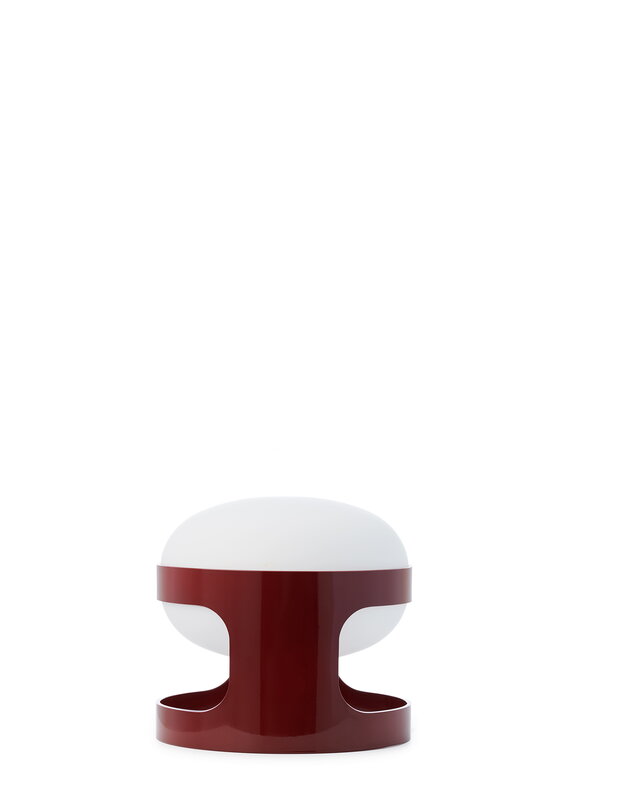 Kartell KD28 table lamp, burgundy, extra image