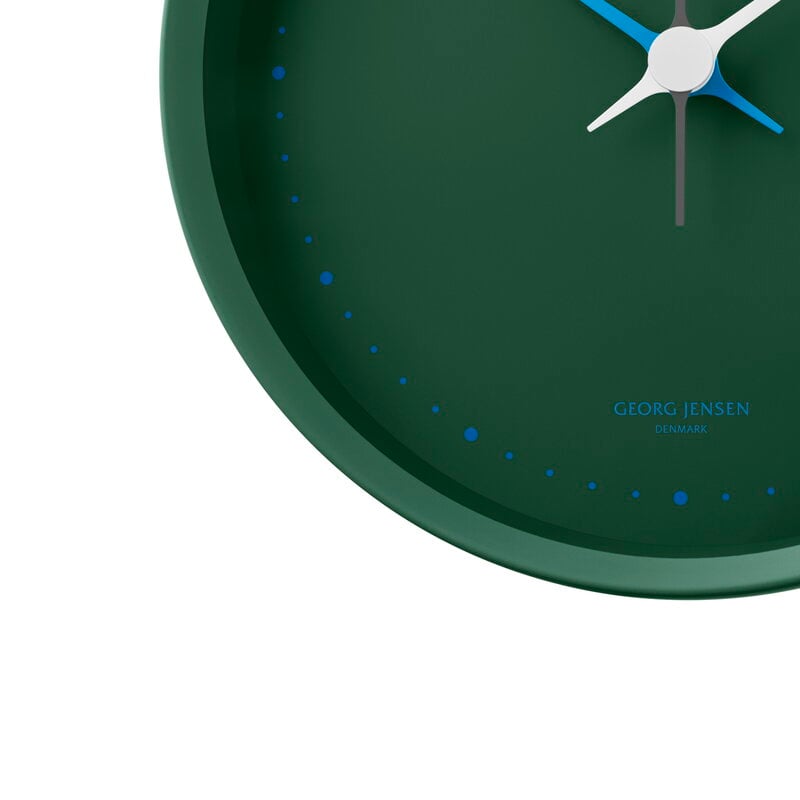 Georg Jensen Henning Koppel wall clock, 22 cm, green, extra image