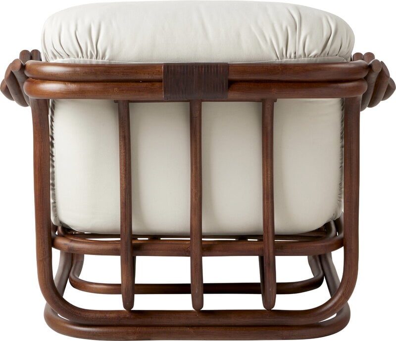 GUBI Fauteuil lounge Poltrona Tria, rotin foncé - Reales 001, image extra