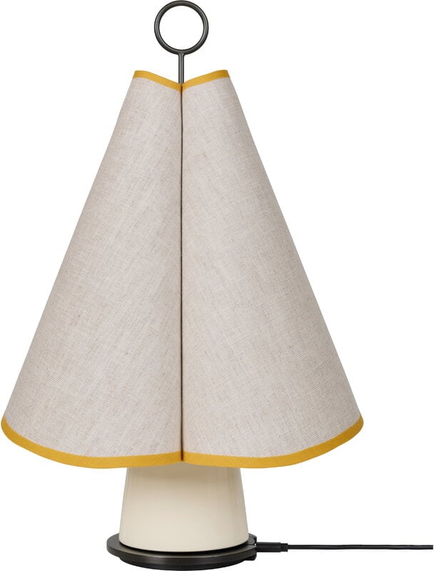 GUBI Hornbæk lámpara portátil, amarillo amapola, imagen extra