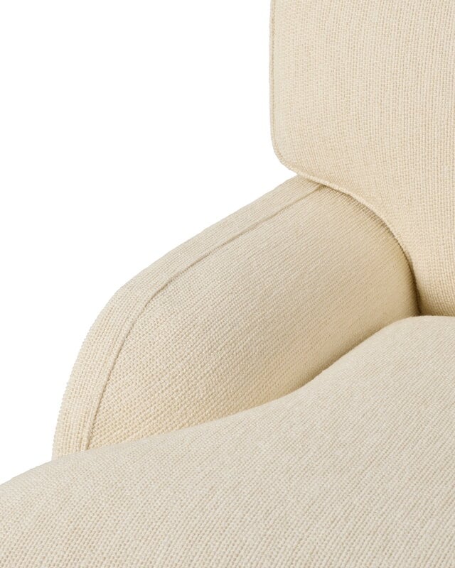GUBI Flaneur 2-seater sofa, black - Bouclé 001, view 3
