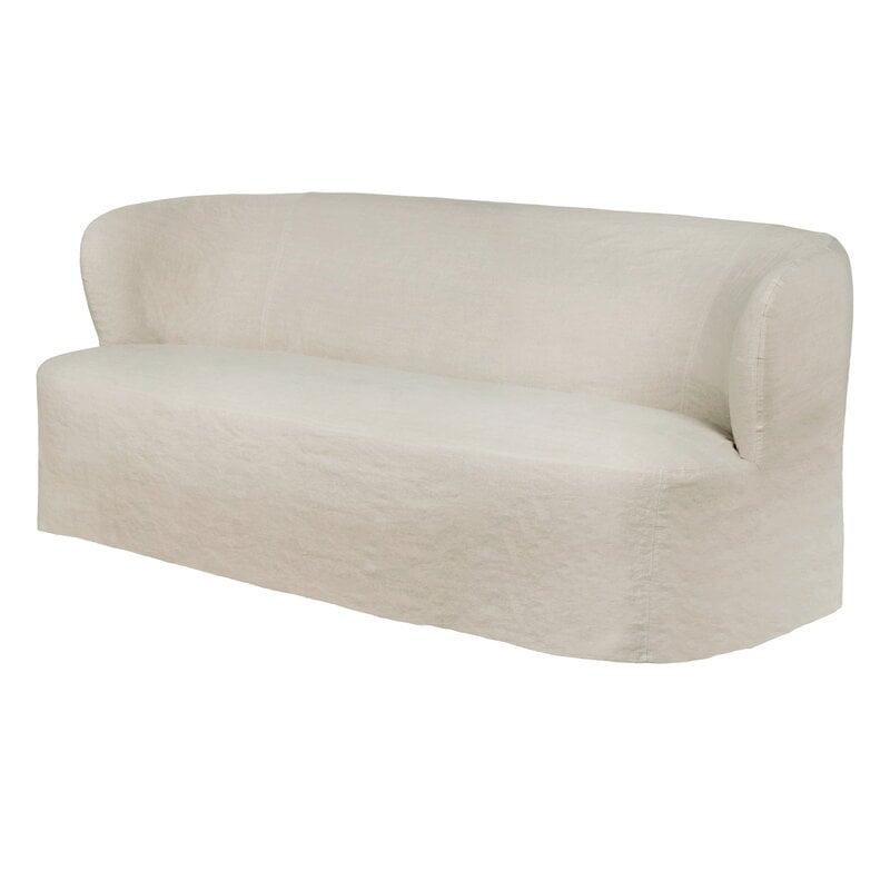 GUBI Stay Slipcover sofa, 190 x 95 cm, linen 0023, view 3