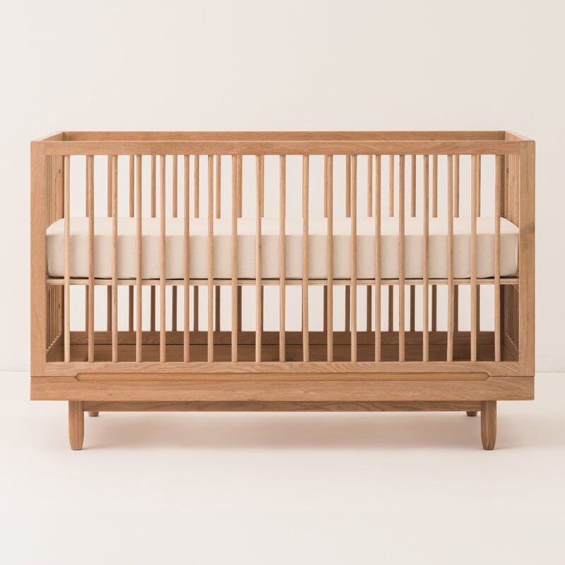 Nobodinoz Pure Evolving crib, oak, view 7