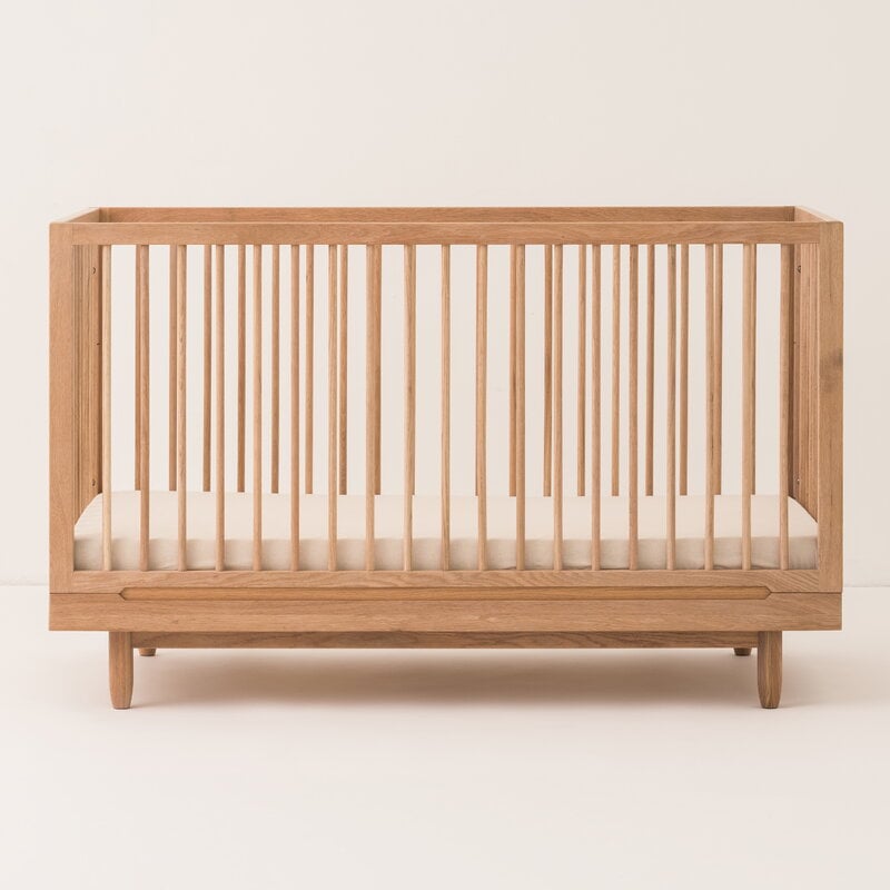 Nobodinoz Pure Evolving crib, oak, view 5