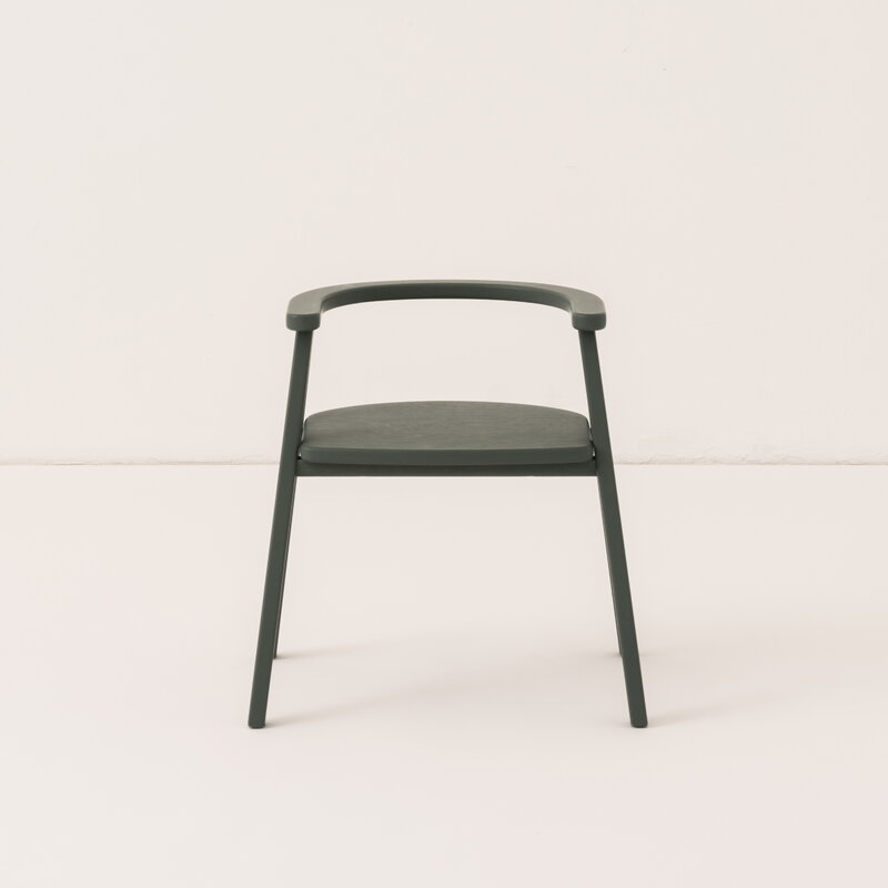 Nobodinoz Growing Green kids' chair, deep green, view 5