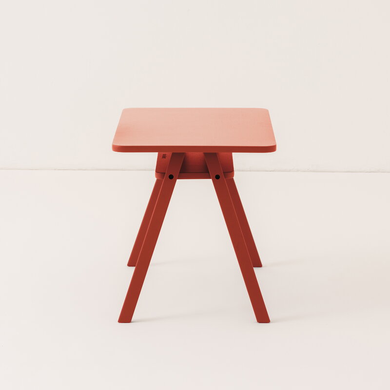 Nobodinoz Growing Green kids' table, red, view 3