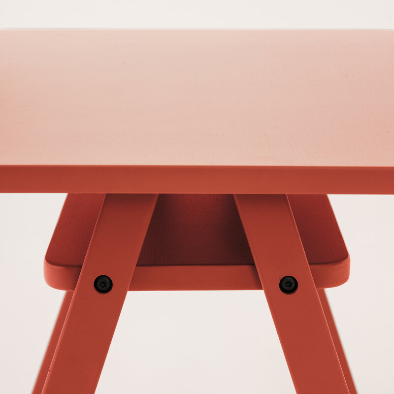 Nobodinoz Growing Green kids' table, red, view 5