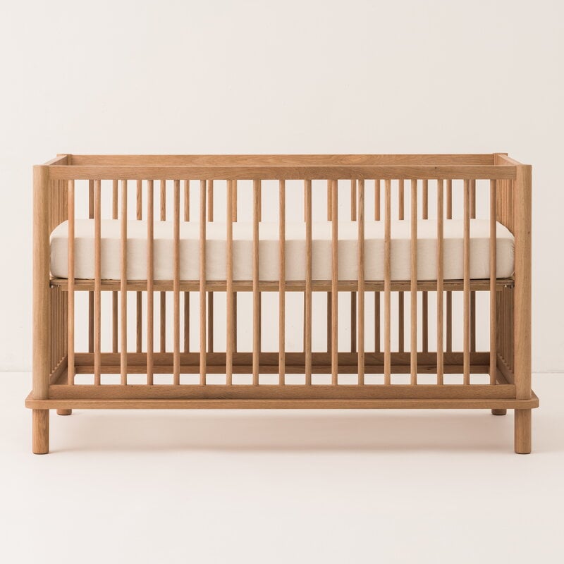 Nobodinoz Latitude Evolving crib, oak, view 6