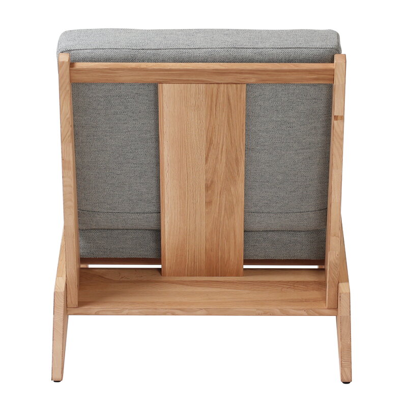 Ishinomaki Laboratory 105° lounge chair, natural - Kvadrat Hallingdal 65 110, extra image