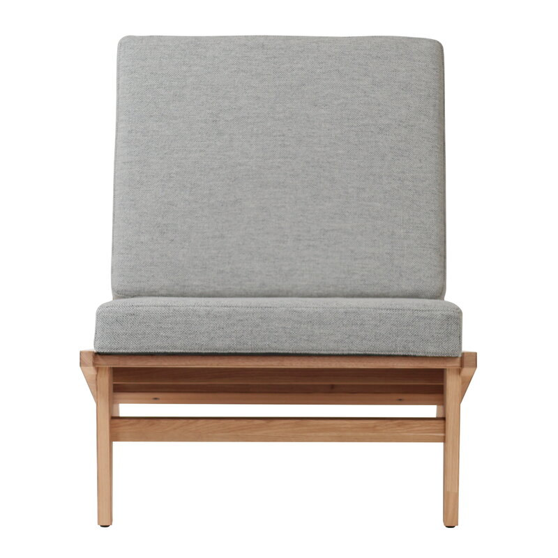 Ishinomaki Laboratory 105° lounge chair, natural - Kvadrat Hallingdal 65 110, extra image