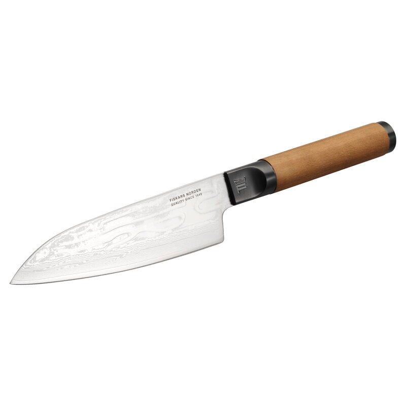 Fiskars LAB Fiskars LAB Damascus knife 13 cm, brown, extra image