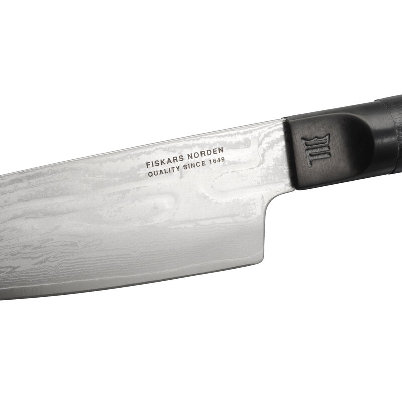 Fiskars LAB Fiskars LAB Damascus knife 13 cm, black, extra image