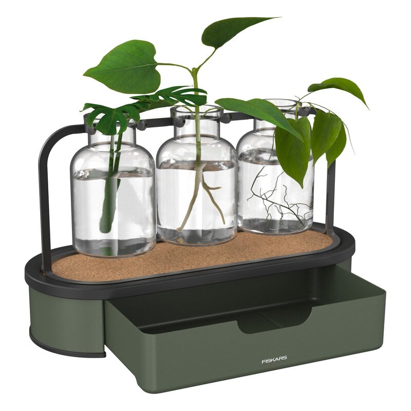 Fiskars Plant Care propagation station, green - black - clear, extra image