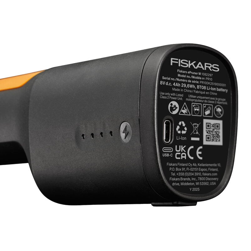 Fiskars Fiskars ePruner, bypass, M, in-built battery, extra image
