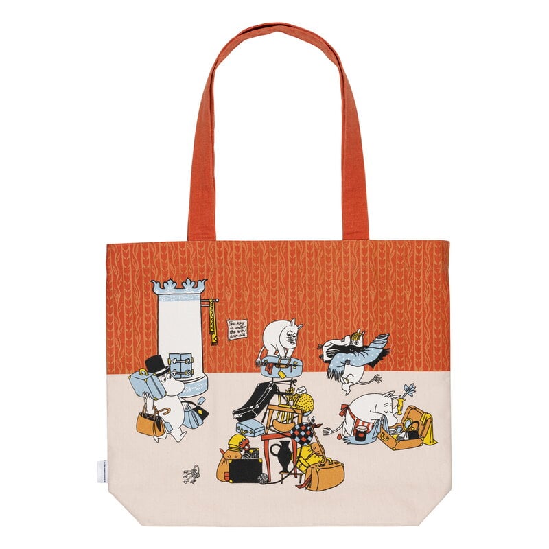Moomin Arabia Moomin tote bag, Holiday Rush, view 3