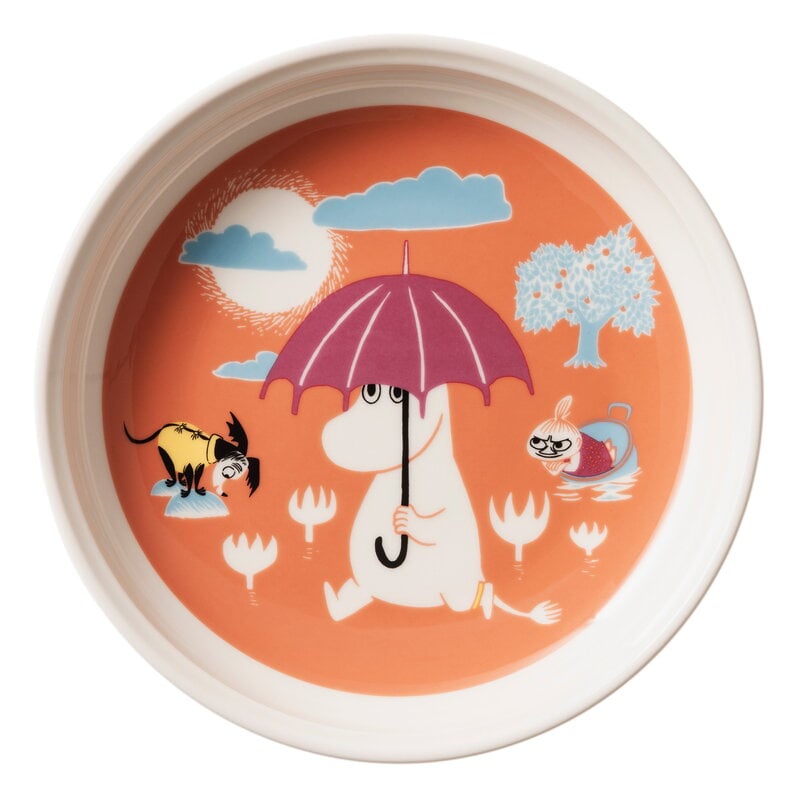 Moomin Arabia Moomin children's dining set, Under the Umbrella, view 4
