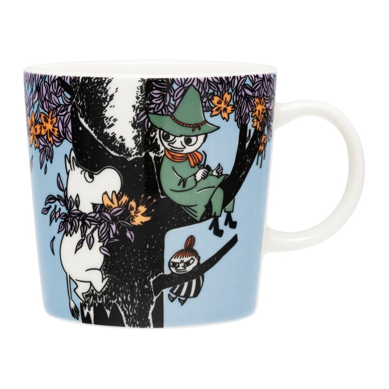 Moomin Arabia Moomin set mug and plate, Friends forever | Finnish
