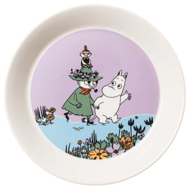 ARABIA Moomin リトルミイ プレート 3枚とボウル２個のセット Moomin Arabia Moomin set mug and plate, Friends forever | Finnish