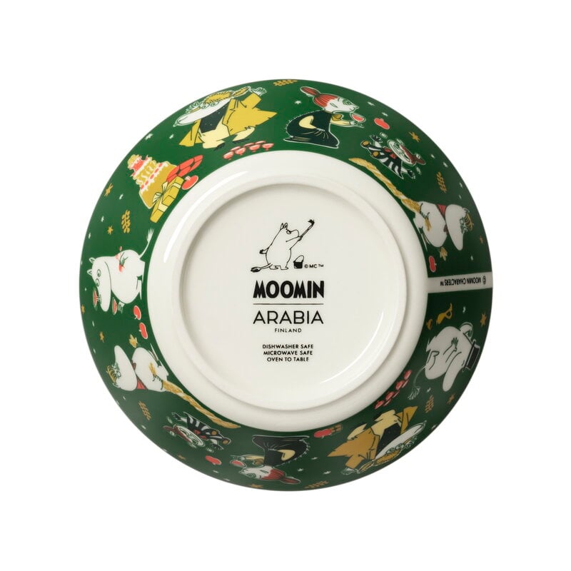Moomin Arabia Muumi kulho, Lahjana Rakkaus, näkymä 3