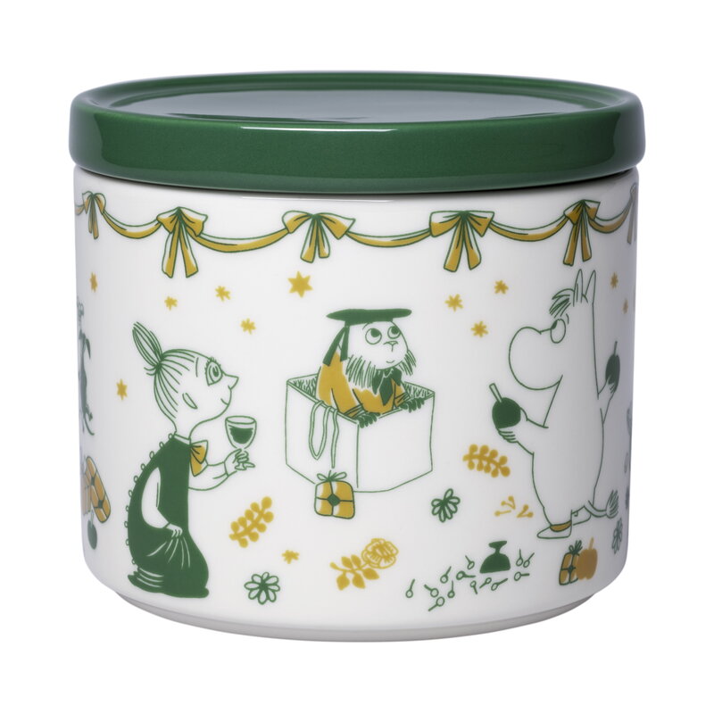 Moomin Arabia Muumi purkki, 0,7 L, Lahjana Rakkaus, näkymä 3