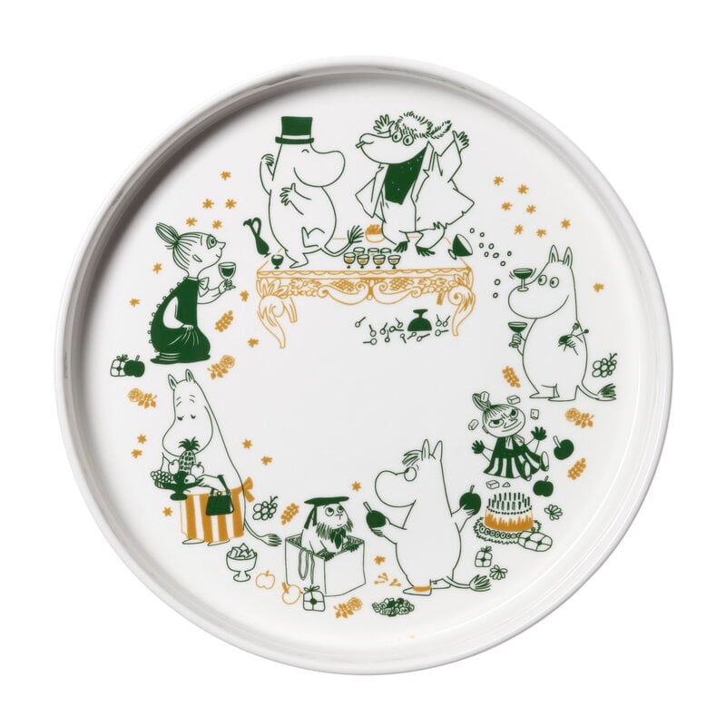 Moomin Arabia Moomin pie dish, 28 cm, Gift of Love, view 4