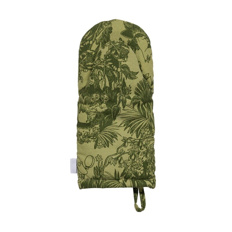 Moomin Arabia Moomin guanto da forno, Mystical Forest verde, vista 2