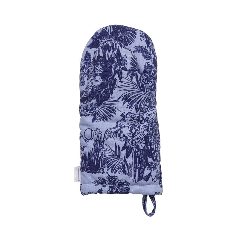 Moomin Arabia Guanto da forno Moomin, Mystical Forest blu, vista 2