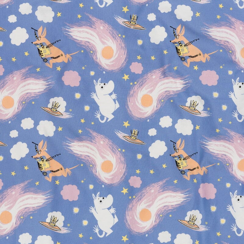 Moomin Arabia Muumi tyynyliina, Avaruusseikkailu, näkymä 2