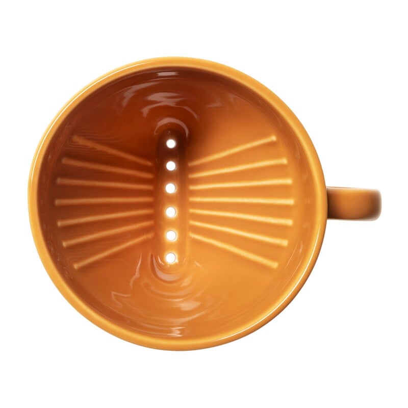 Iittala Teema keraaminen kahvisuodatin, meripihka, näkymä 3