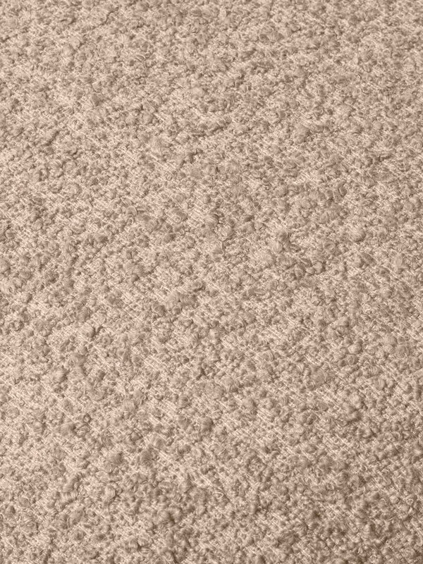 Ferm Living Orbo fauteuil lounge, Raw Bouclé naturel, image extra