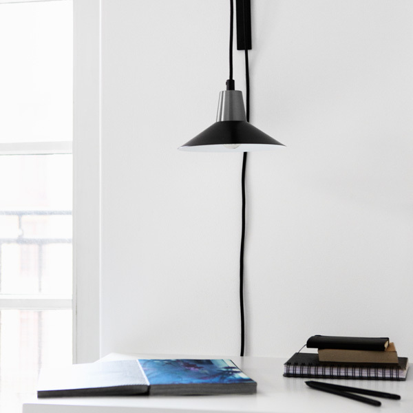 Studio Joanna Laajisto Edit wall lamp, black-steel | Finnish Design Shop