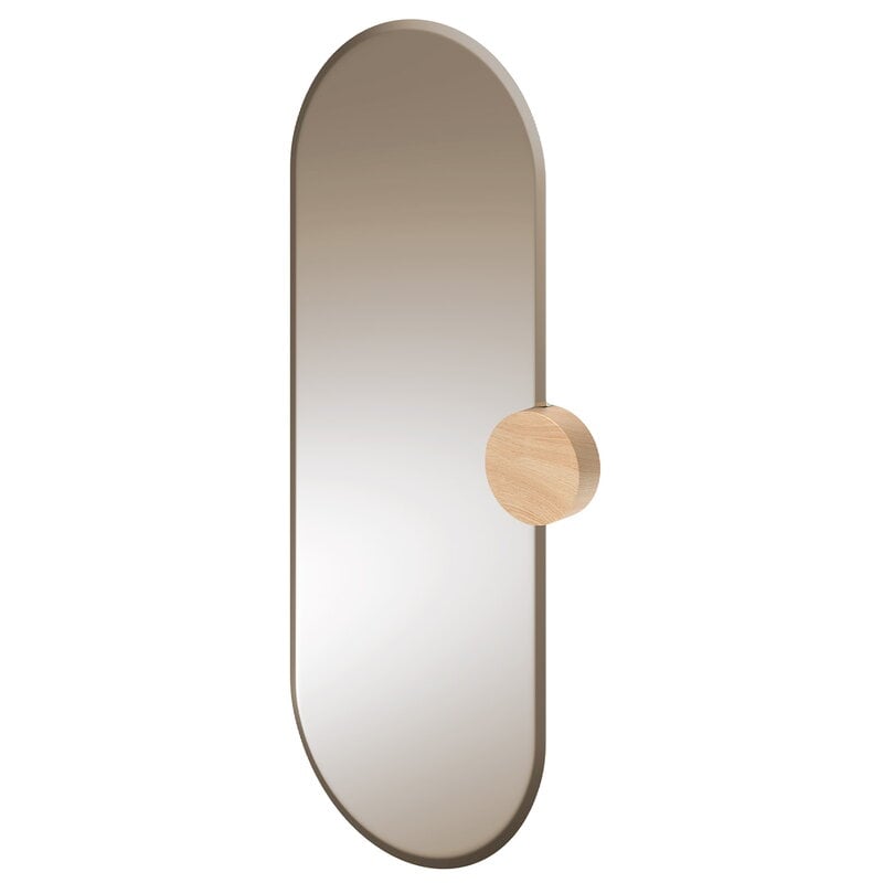 Hartô Sonia wall mirror, smoked glass - oak, extra image