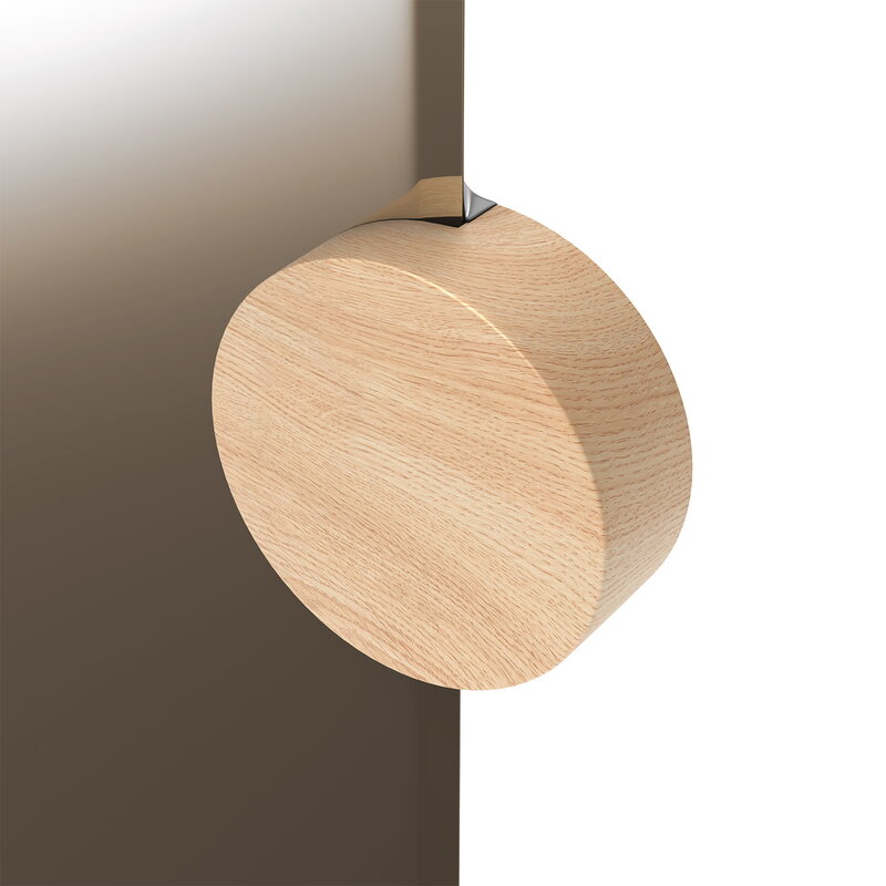 Hartô Sonia wall mirror, smoked glass - oak, extra image