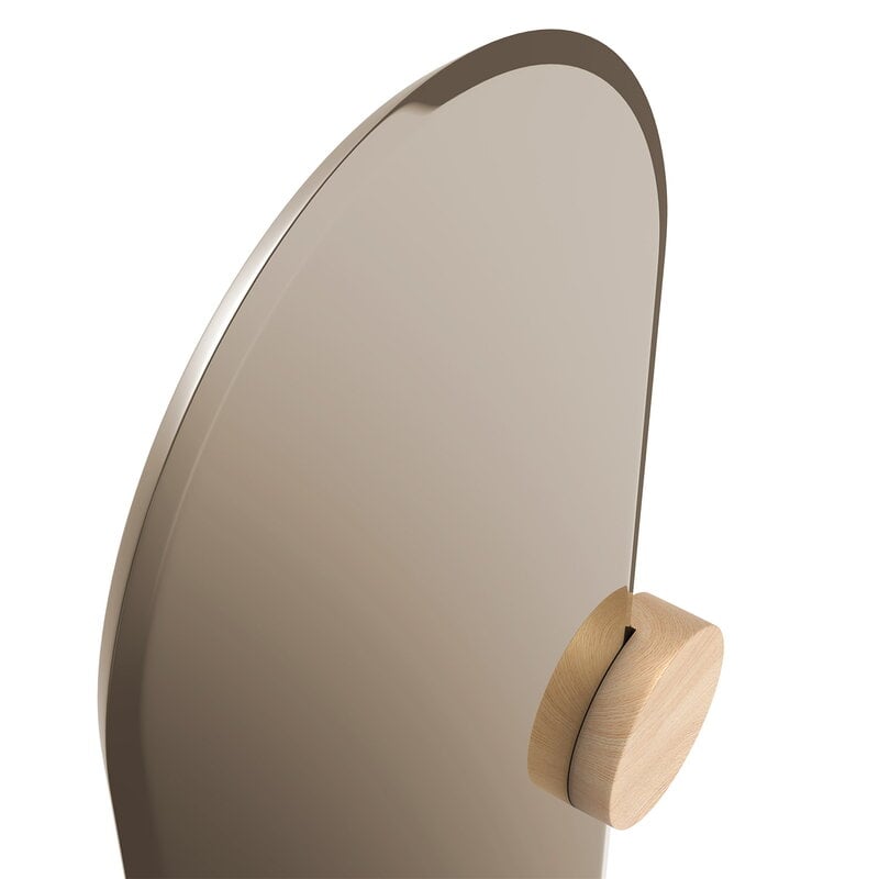 Hartô Sonia wall mirror, smoked glass - oak, extra image