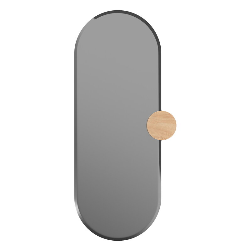 Hartô Sonia wall mirror, natural glass - oak, extra image