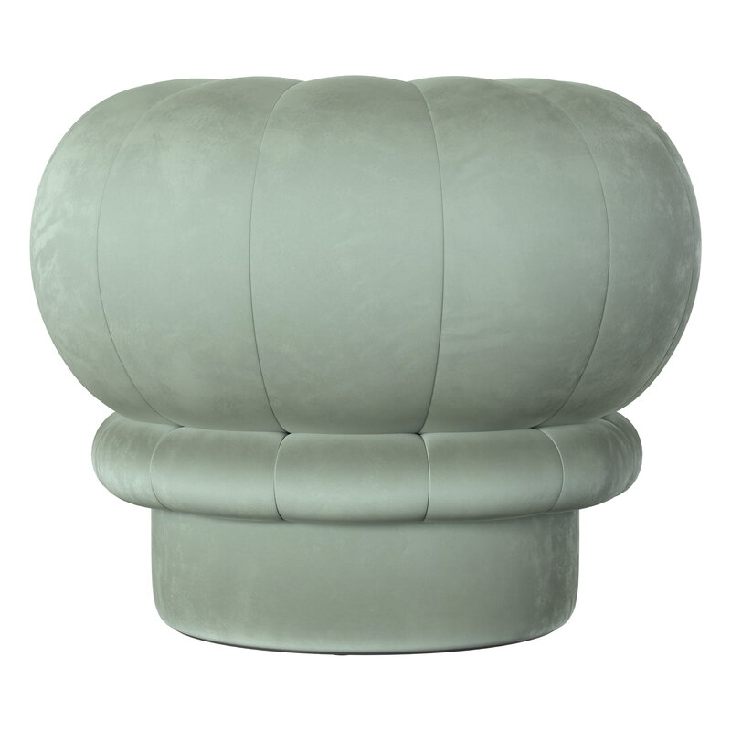 Hartô Puf Claudie, verde celadón, imagen extra