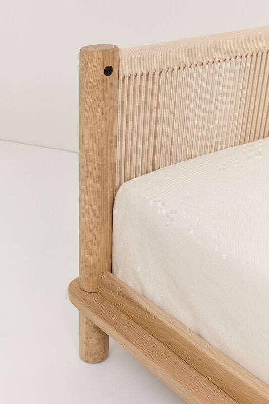 Nobodinoz Latitude single bed, 102 x 212 cm, oak, view 5