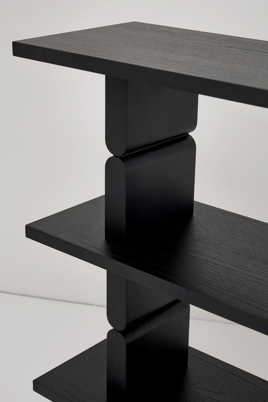 Nobodinoz Noon bookshelf, black, view 4