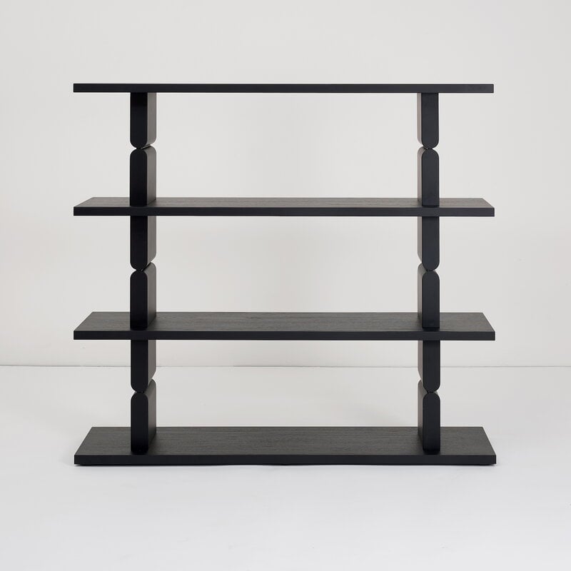 Nobodinoz Noon bookshelf, black, view 6