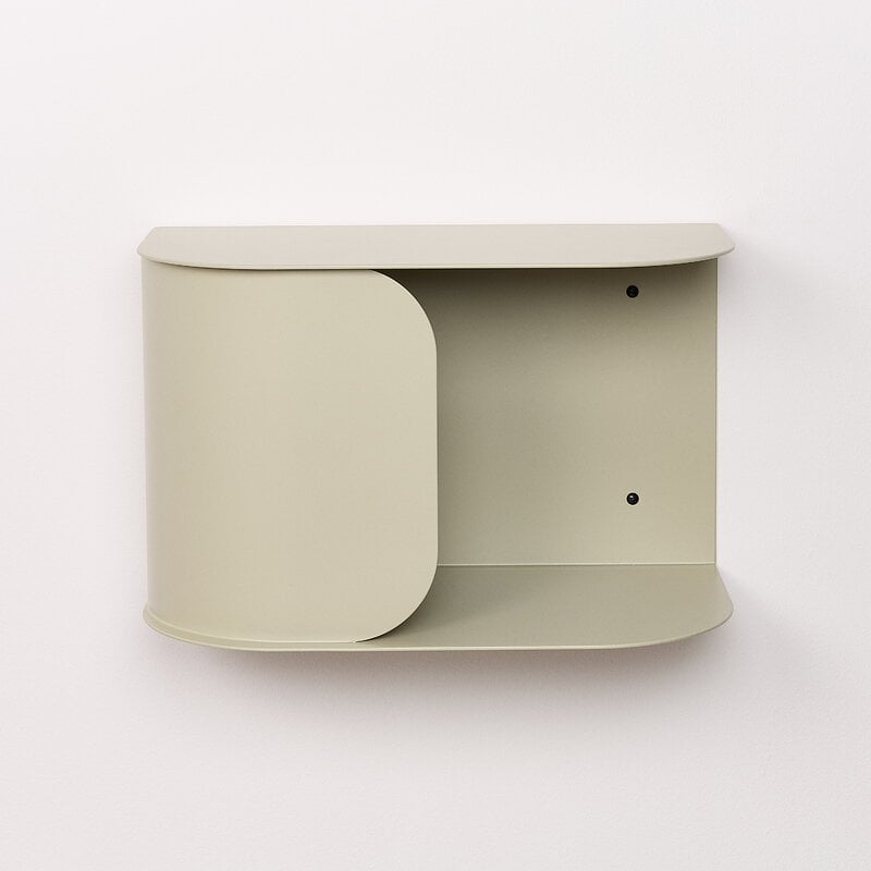 Nobodinoz Wall bed side table, sage green, view 5