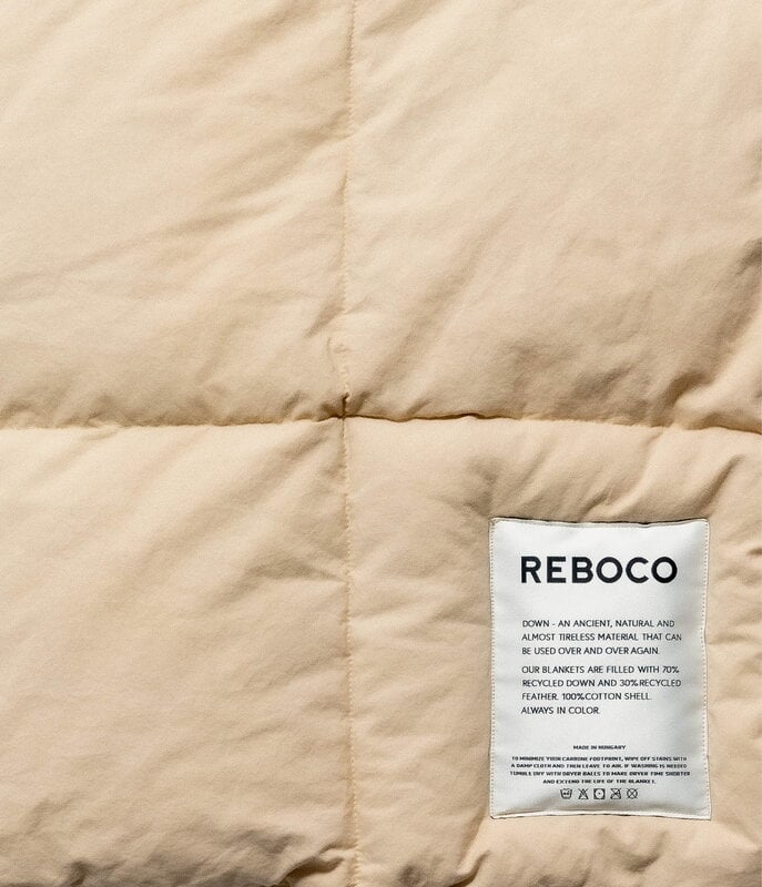 Reboco Untuvapeitto, 140 x 200 cm, bisquit, näkymä 3