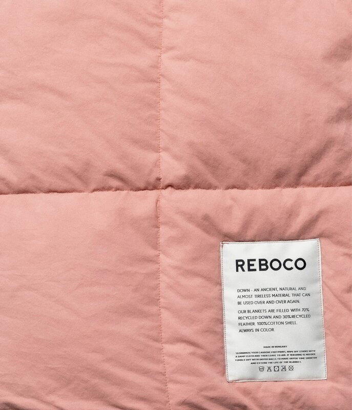 Reboco Untuvapeitto, 140 x 200 cm, faded rose, näkymä 3