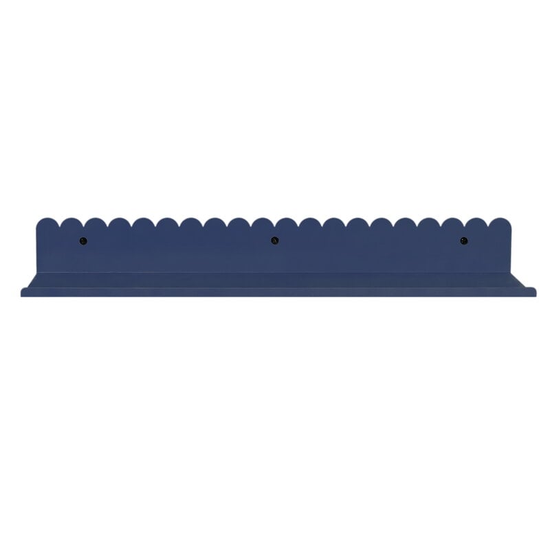 Nobodinoz Wall shelf, 50 cm, night blue steel, view 3