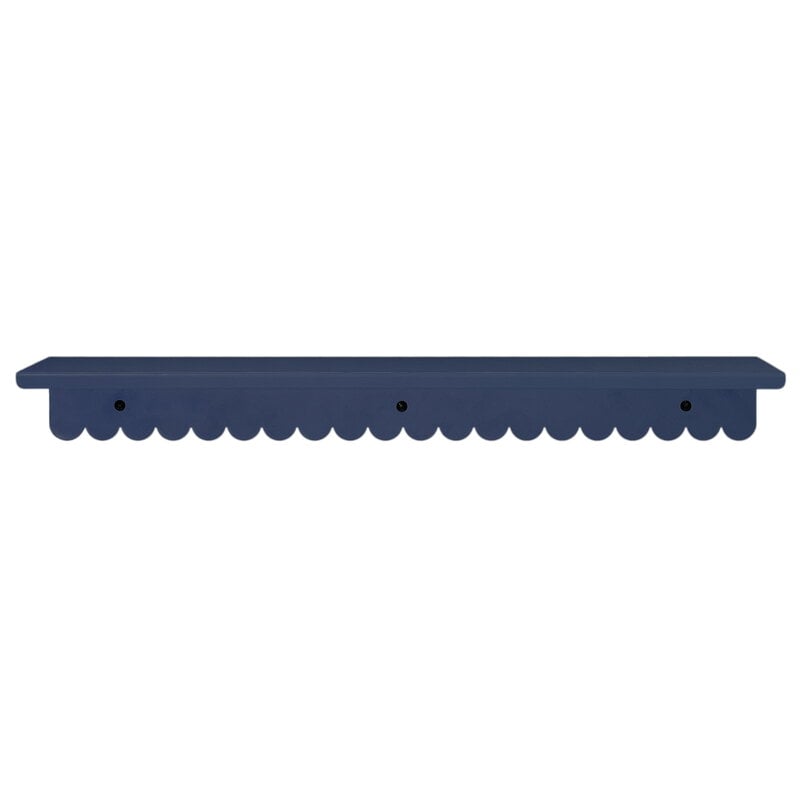 Nobodinoz Wall shelf, 50 cm, night blue steel, view 4