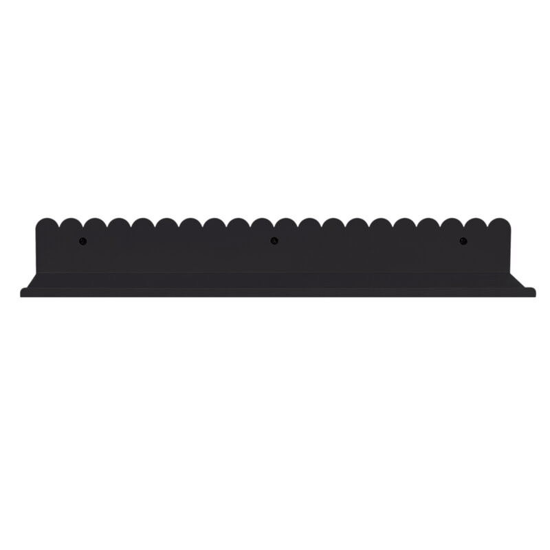 Nobodinoz Wall shelf, 50 cm, black steel, view 3