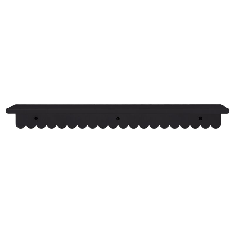 Nobodinoz Wall shelf, 50 cm, black steel, view 4