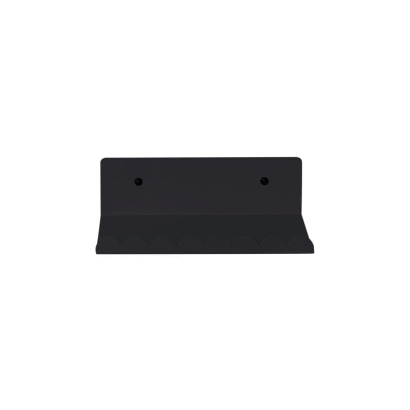 Nobodinoz Wall shelf, 20 cm, black steel, view 3
