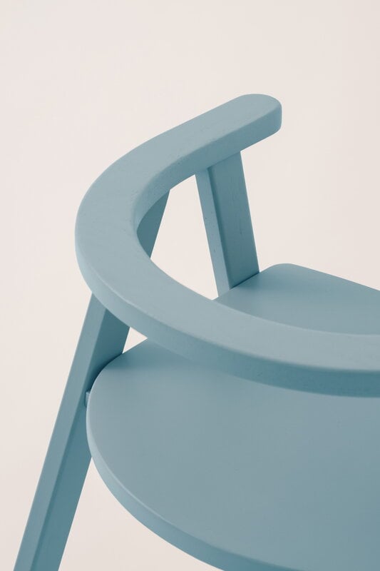 Nobodinoz Growing Green kids' chair, Baltic blue, view 4