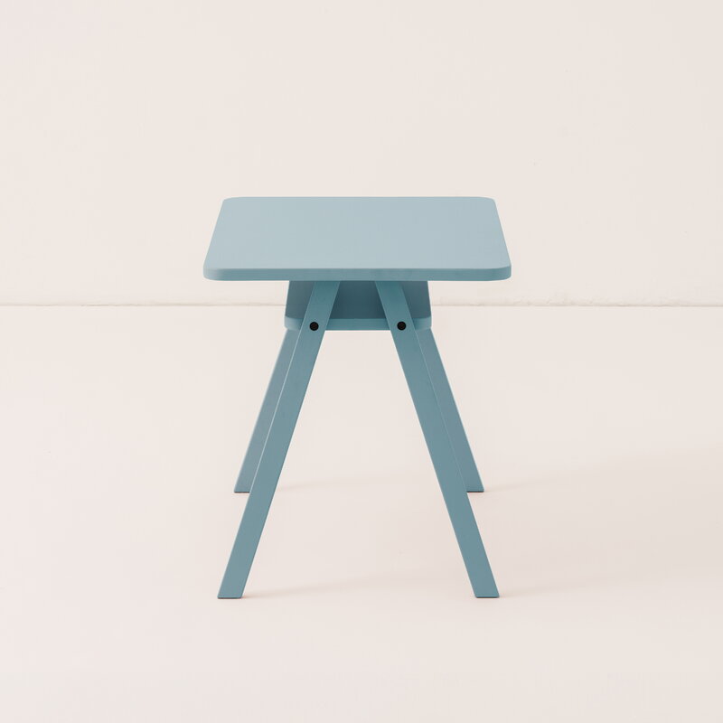 Nobodinoz Growing Green kids' table, Baltic blue, view 4